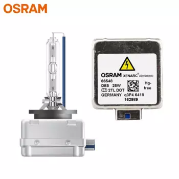 Ксеноновая HID стандартная Оригинальная лампа OSRAM D8S 66548, 12 В, 25 Вт, белая Автомобильная Оригинальная лампа Ксеноновые фары для автомобиля 4200K, Германия, 1x