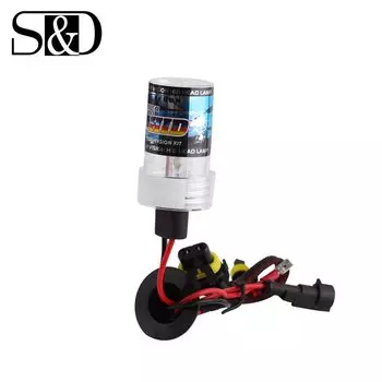 Ксеноновые лампы H1 HID, лампы для автомобильных фар белого цвета 55 Вт, сменные фары H7 H11 H3 H8 HB4 HB5 880 881 9005 9006 6000K D010