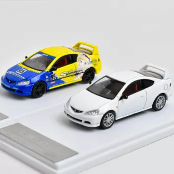 XF Model1/64 ype-R DC5, интегрированная ложка, Игрушечная модель автомобиля из сплава