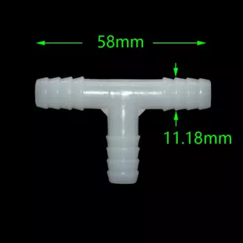 XGYN пластиковый тройник для шланга 10 мм 10 шт