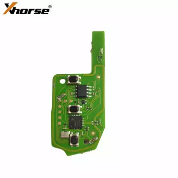 XHORSE XZVGM1EN xzm1en 3 кнопки XZ серии MQB48 специальная печатная плата в XT27B чип для Audi/VW автомобильные ключи с корпусом
