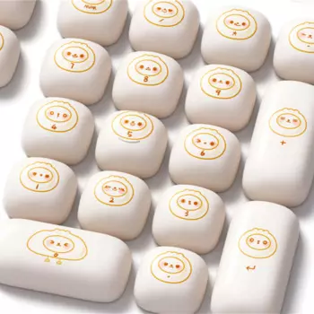 Xiao Long Bao MOG Keycap PBT 144 клавиш круглая Милая Персонализированная для 60/64/84/98/108 игровая механическая клавиатура MX Switch