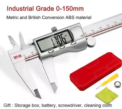 Xiaomi Delixi цифровой металлический штангенциркуль из нержавеющей стали штангенциркули электронный микрометр линейка измерительный домашний измерительный прибор