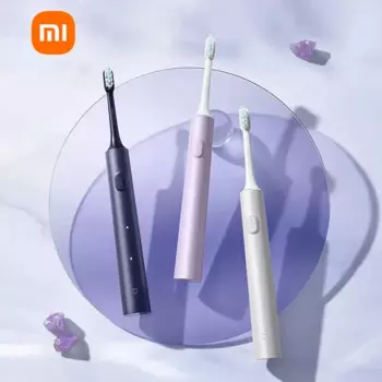 Xiaomi Mijia T302 электрическая Водонепроницаемая звуковая зубная щетка USB зарядка перезаряжаемая для взрослых электронная отбеливающая зубная щетка