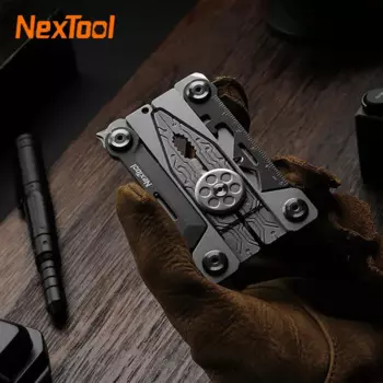 Xiaomi Nextool 14 в 1 инструмент для повседневного использования Отвертка гаечный ключ набор для выживания нож многофункциональный инструмент уличный портативный полевой переноски для кемпинга