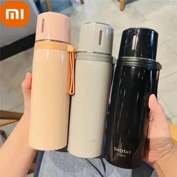 Xiaomi термос, бутылка для воды для детей, портативная Вакуумная бутылка из нержавеющей стали 304, сохраняет холодную пулю, чашка для воды