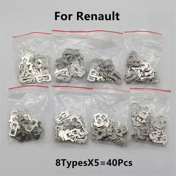 XIEAILI OEM 40 шт., аксессуары для ремонта замков, автомобильный замок, язычковая стопорная пластина для Renault K85