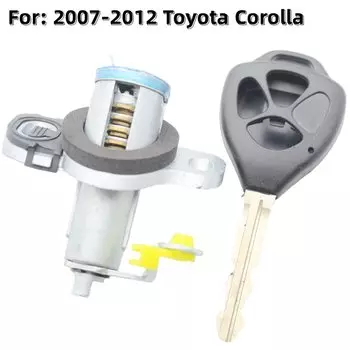 XIEAILI OEM цилиндр замка багажника, цилиндр автоматического дверного замка для Toyota Corolla 2007-2012 годов с 1 шт. ключом S666