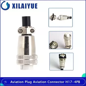 XILAIYUE H17-4PB Авиационный разъем для водяного охлаждения