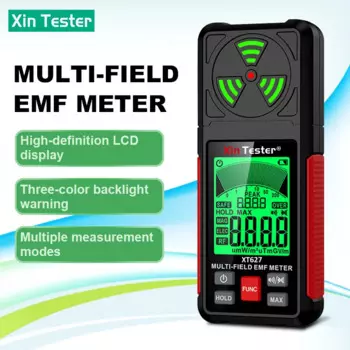 Xin Tester XT627 детектор электромагнитного поля излучения измеритель мощности для электрических/магнитных/радиочастотных детекторов радиации