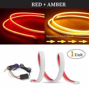 XINFOK фонарь для автомобиля, задний фонарь для автомобиля, универсальные лампы, внешний фонарь для указателя поворота автомобиля, дневной свет, дневные ходовые огни, 12 В