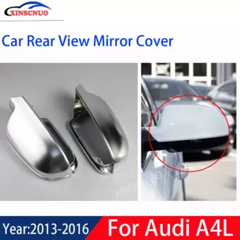 XINSCNUO крышка зеркала заднего вида автомобиля 1 пара для Audi A4L 2013 2014 2015 2016 зеркальные крышки Замена