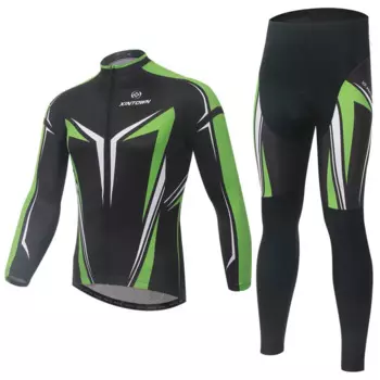 XINTOWN/Осенняя командная одежда для велоспорта, мужские комплекты спортивной одежды для велоспорта, Ropa Ciclismo, дышащая гелевая подкладка, комплект из Джерси с длинным рукавом для велоспорта