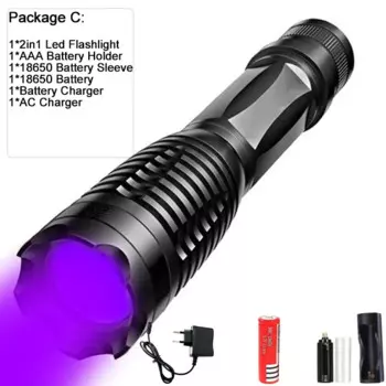 XINYI УФ-фонарик 2 в 1