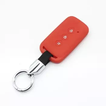 Xinyuexin 3-кнопочный силиконовый чехол для автомобильного ключа, защитный чехол для Wuling Asta 2021-2024 для CHEVROLET Captiva 2020-2024, аксессуары