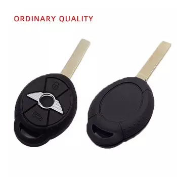 Xinyuexin чехол для автомобильного ключа с дистанционным управлением, чехол для BMW Mini Cooper S R50 R53 2005-2007, 3-кнопочный сменный Корпус Ключа