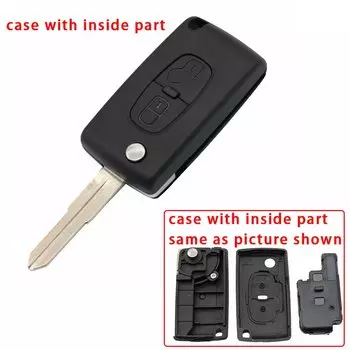 Xinyuexin флип-чехол для автомобильного ключа для Peugeot 4007 ET4008 для Citroen C-Crosser C4 Aircross автомобильные аксессуары