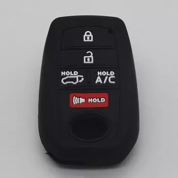 Xinyuexin силиконовый чехол для ключей от машины чехол для Toyota Rav4 Prime Prius Prime 2019 2020 2021 2022 5 кнопок смарт-Брелок дистанционного управления