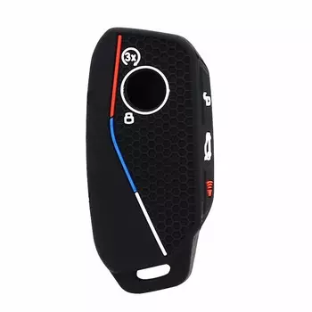 Xinyuexin Защитная крышка брелка для ключей 2023 2024 BMW Energy 7 I5 I7 X1 X7 IX I20 735i 740i G07 LCI 4 кнопки автомобильные аксессуары