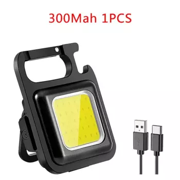 XIWANGFIRE Мини-фонарик USB с магнитным креплением