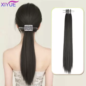 XIYUE Hanfu, парик, пучок, новый парик в китайском стиле в стиле конского хвоста, парик для Старинного Костюма, чонсам, пучок волос, головной убор, парик, ancie