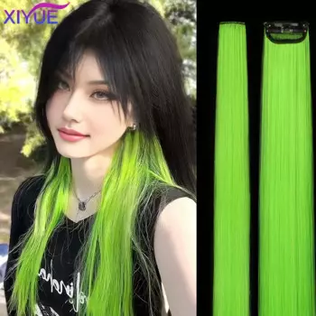 XIYUE парик женские длинные вьющиеся волосы цельный бесшовный Невидимый удлинитель волос V-образная большая волна вьющиеся волосы парик