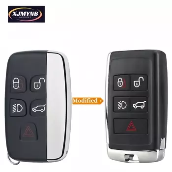 XJMYNB для Land Rover Range Rover Sport Discovery 4 Evoque 2010-15 LR4 для Jaguar XF XE XJ модифицированный удаленный корпус ключа автомобиля 5BNT