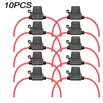 XMSJ Встроенный гидроизоляционный держатель предохранителя 14 AWG, 6/10 шт