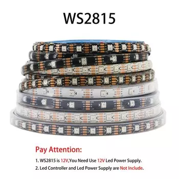 Xnbada RGB светодиодная лента WS2812 30/60/144 пикселей/м