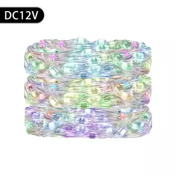 Xnbada RGBIC светодиодная гирлянда WS2812