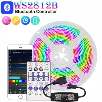 Xnbada RGBIC светодиодная лента 30 LEDs/m Bluetooth 1-10 м