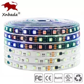Xnbada RGBW светодиодная лента WS2814 60 LEDs/m DC12V/24V