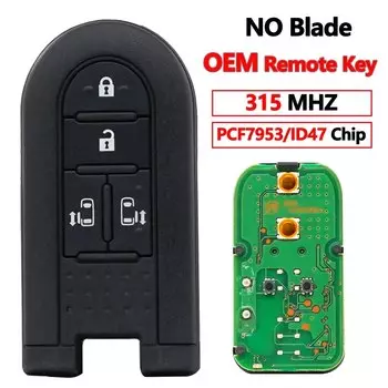 XNRKEY 2/315 Кнопка OEM для Toyota Daihatsu умный дистанционный бесконтактный ключ Terios LA600S шаг Танто пользовательский Roomy МГц FSK HITAG3