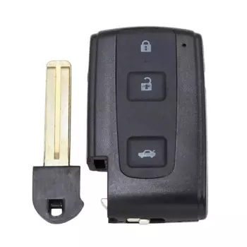 XNRKEY 2/3 кнопочный удаленный смарт-ключ для автомобиля, корпус для Toyota Prius 2004 2005 2006 2007 2008 2009, необрезанное лезвие, запасная детская крышка