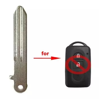 XNRKEY 2-кнопочный пульт дистанционного управления автомобильный ключ для Nissan Micra X-trail Qashqai Juke Duke Pathfinder чехол для ключа с необработанным лезвием