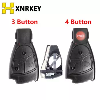 Чехол XNRKEY 3/4 для Mercedes Benz B C E ML S CLK CL дистанционный ключ-брелок от машины