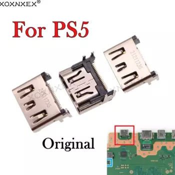 XOXNXEX 20 шт. оригинал для Sony PS5 HDMI-совместимый порт Разъем для дисплея разъем для консоли PS5 материнская плата