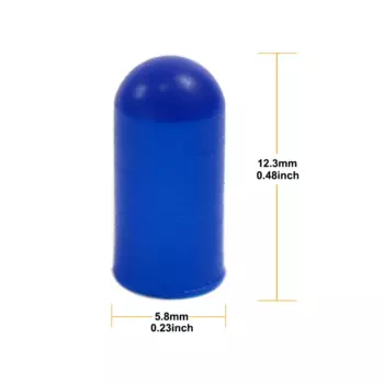 Синие резиновые крышки для светодиодов Evemodel XPT02B 50 шт.