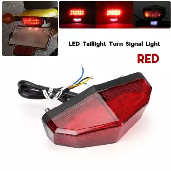 XR400 XR250 Хвостовой аккуратный кронштейн номерного знака Светодиодный задний стоп-сигнал поворота для Honda XR250R XR400R XR 250 400 Motard 1996-2008 гг.