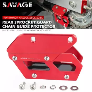 XR 190L 150L 125L защита направляющей цепи для HONDA XR125L XR150L XR190L защита задней звездочки мотоцикла