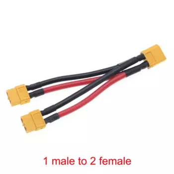 XT60 параллельный разъем батареи, кабель удлинитель 12AWG/14AWG, силиконовый