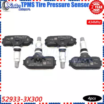 XUAN 4 шт. TPMS датчик давления в шинах 52933-3X300 для Hyundai I30 I35 Elantra Kia K3 RIO 434 МГц 529333X300 52933-4V000