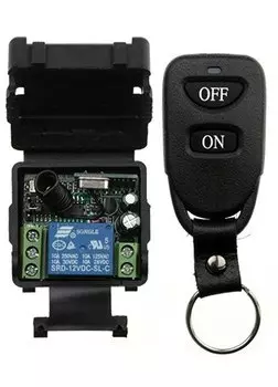 Xuanlongyuan DC12V 24V 1CH 1 CH 10A дистанционного Управление светильник реле Выход радио модуль приемника и пряжки ремня передатчик