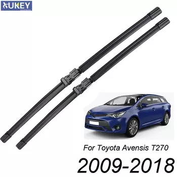 Xukey, 2 шт./компл., комплект щеток переднего стеклоочистителя для Toyota Avensis T270 MK3 2018 2017 2016 2015 2014 2013 2012 2011 2010 2009