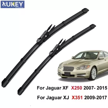 XUKEY щетки стеклоочистителя лобового стекла для Jaguar XF 2007 2008 2009 2011 2012 2013 2014 15, переднее окно для Jaguar XJ 2010-17