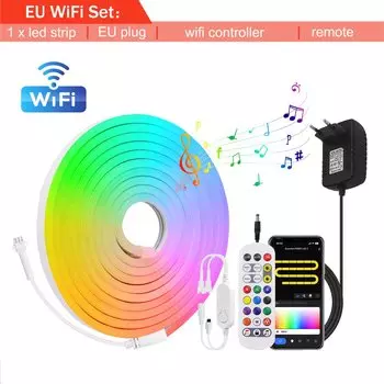 XUNATA RGBIC светодиодная лента 12В/24В