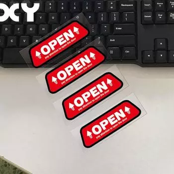 XY 4 шт./компл. Светоотражающая наклейка для открывания двери Предупреждение наклейка для стайлинга автомобиля Автомобильный Декор