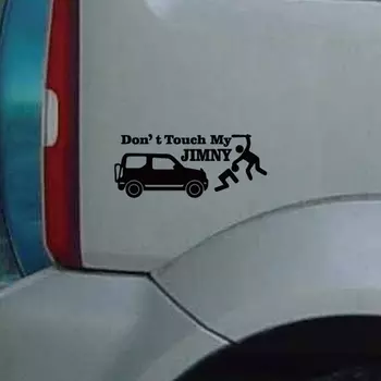 XY наклейки на заднее лобовое стекло автомобиля, автоаксессуары, предупреждающий знак, наклейки на дверь автомобиля, виниловые водонепроницаемые для JIMNY 20 см x 8 см