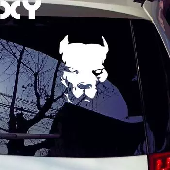 XY водонепроницаемые автомобильные наклейки, наклейки Pit Bull, аксессуары для стайлинга автомобилей, светоотражающие наклейки, водонепроницаемые