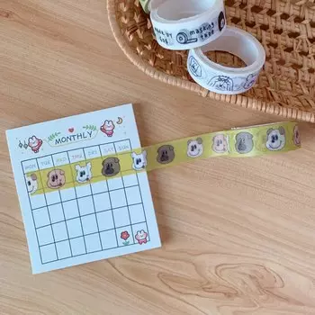 XYDDJYNL Изолента Kawaii Clouds Smiley